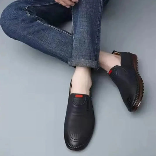 JonSN Royal Stride Black Formal Shoes