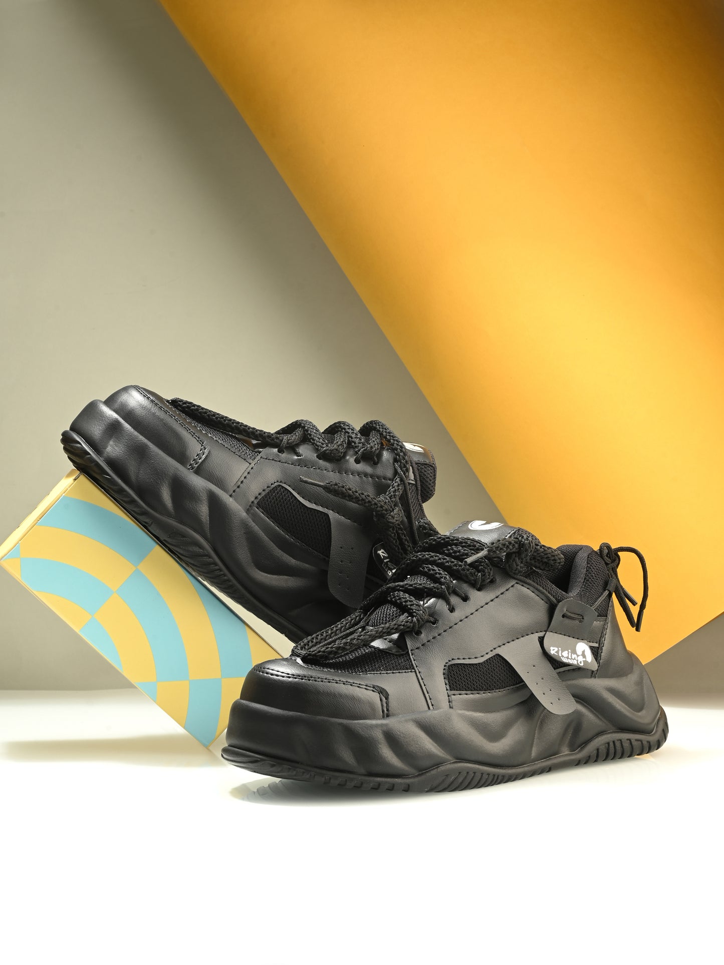 JonSN IronStride Sport Black Shoes